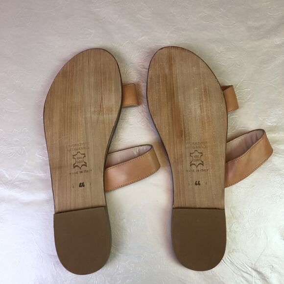 CorNETTI Double Strap Slip On Sandals Brown EU 44 - Picture 7 of 11